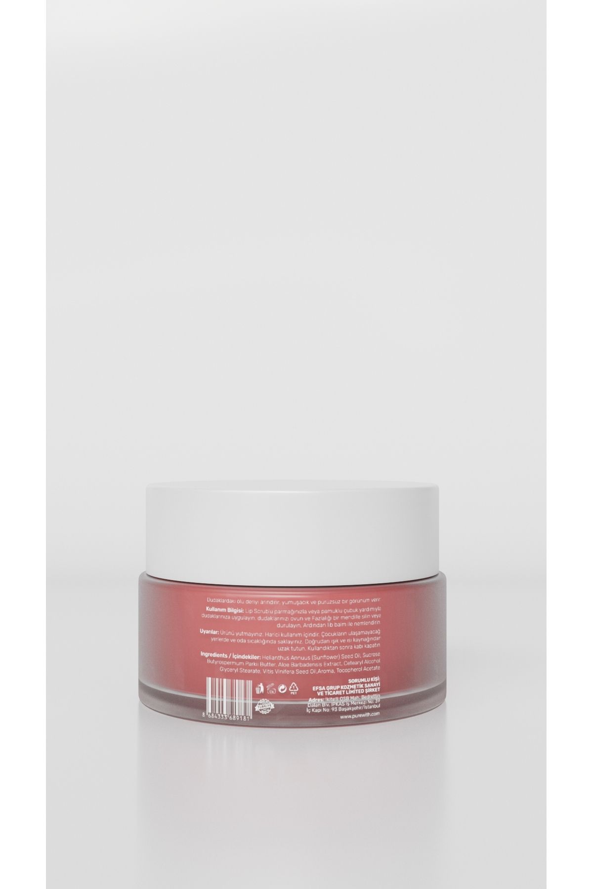 Purewith Glossy Touch Lip Scrub Grapefruit Dudak Peelingi