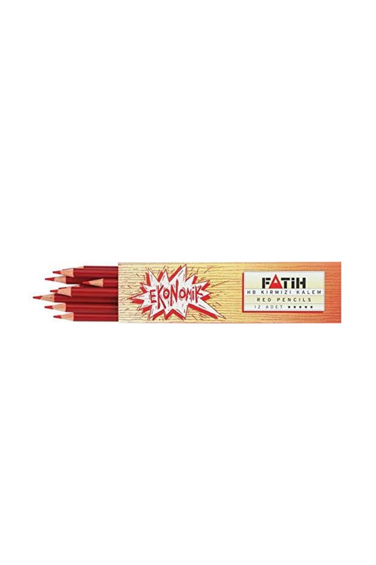 gnsstore Fatih Kopya Kalemi HB Ekonomik Kırmızı 25010 -12-