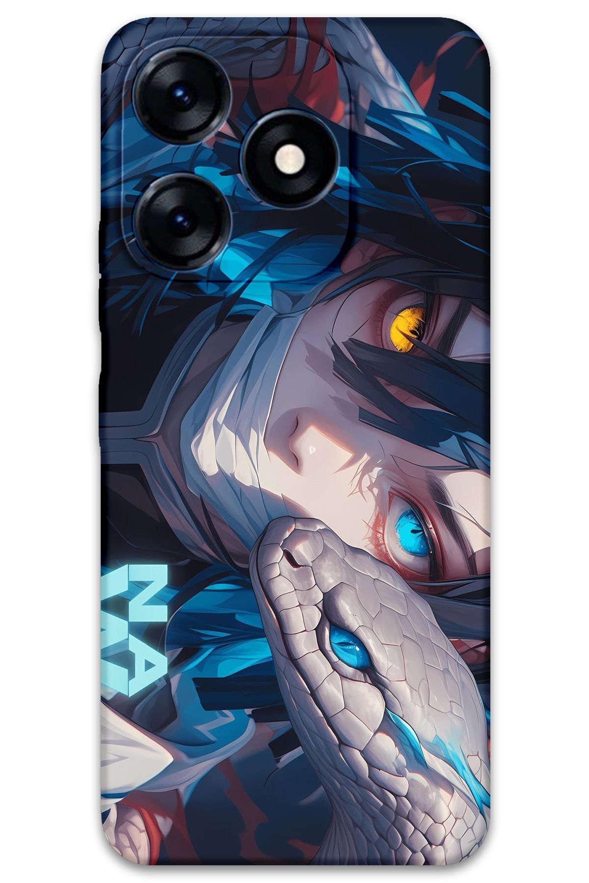 Gramaphone Tecno Spark 10 Pro Uyumlu Anime Desenli Telefon Kılıfı + Ekran Koruyucu - 5748