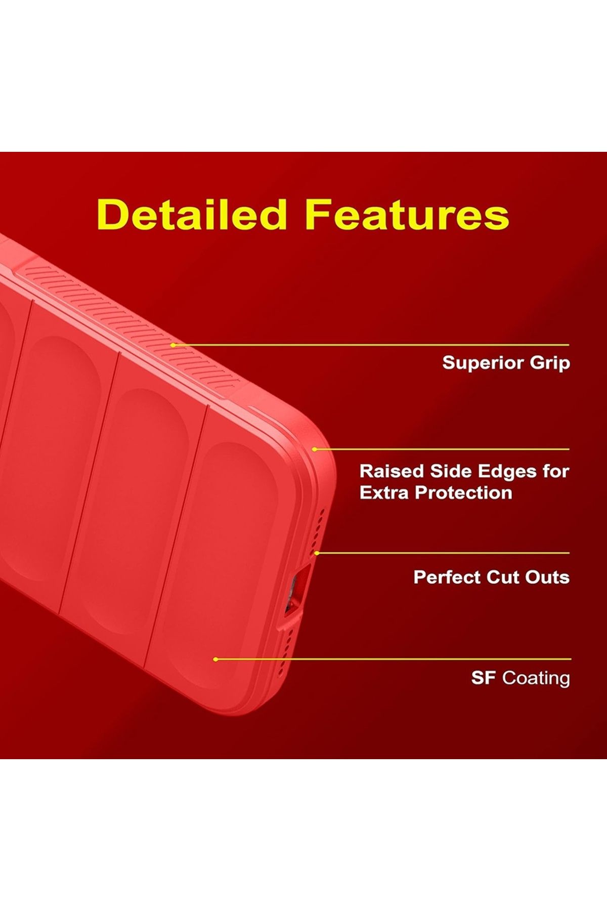 Techsuit-IPhone 16 Plus Case - Techsuit Magic Shield - Red 7