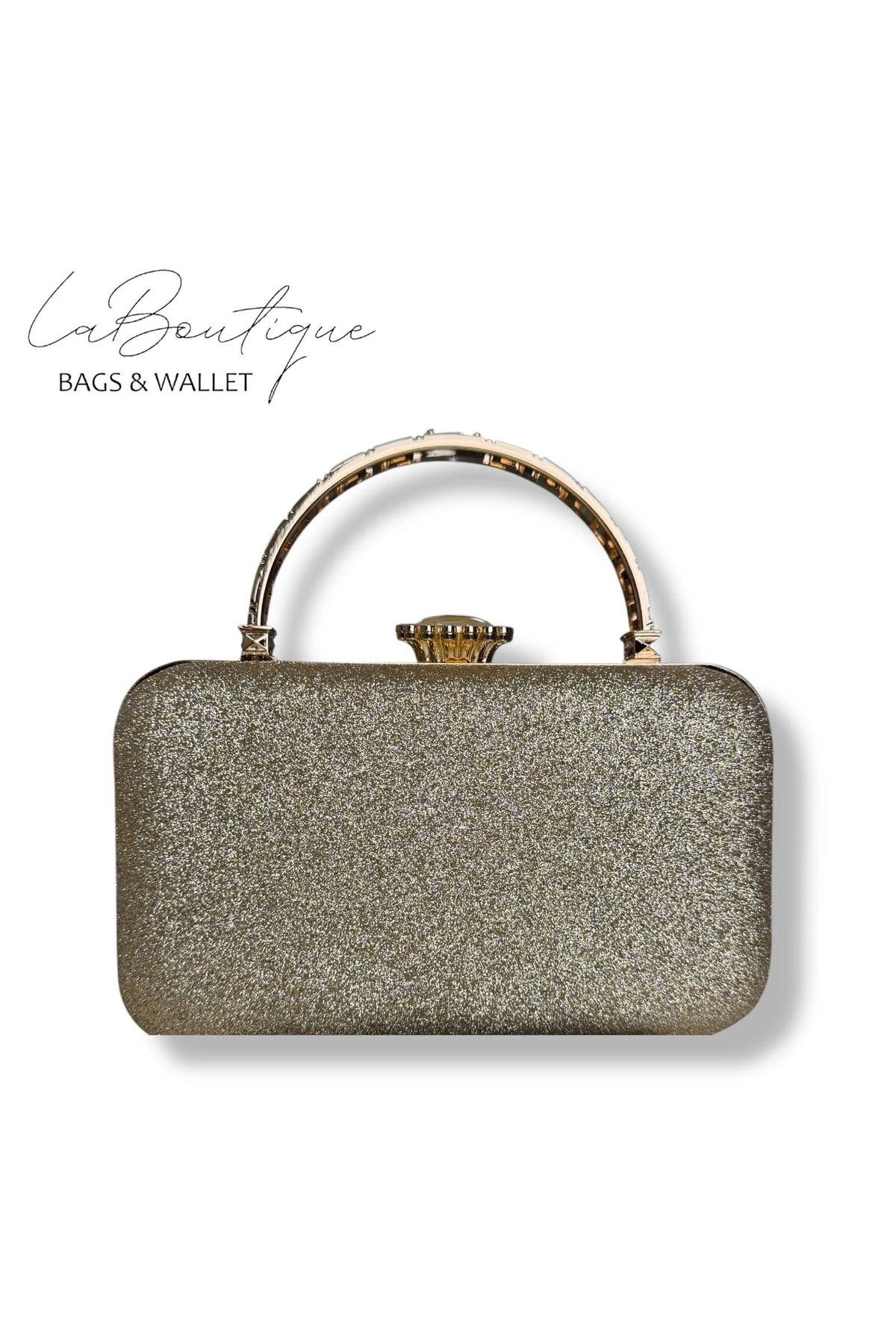 LA BOUTIQUE LB ABİYE ÇANTA 25-015 GOLD