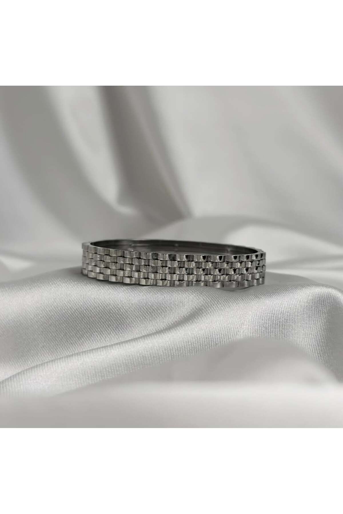 Steel Fashion İstanbul Çelik Kelepçe Silver