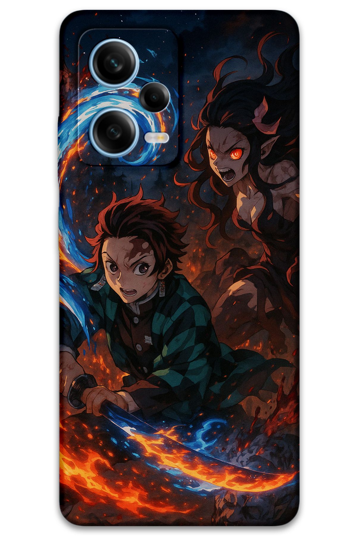 Gramaphone Xiaomi Redmi Note 12 Pro 5G Uyumlu Anime Desenli Telefon Kılıfı + Ekran Koruyucu - 5745