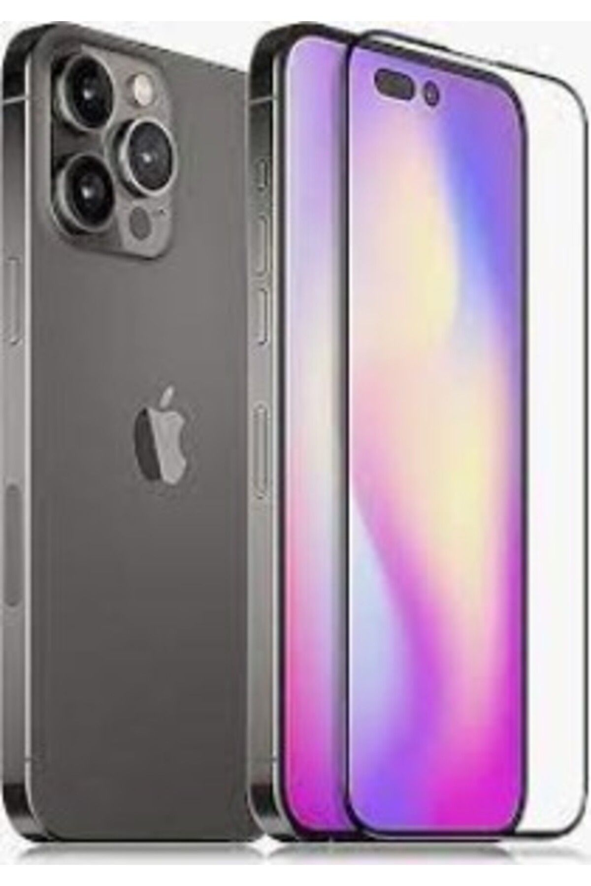 Aydoganticaret44 EKRAN KORUYUCU DAYANIKLI 13 PRO MAX Uyumlu İPHONE FULL KAPLAMA 9D SERAMİK CAM