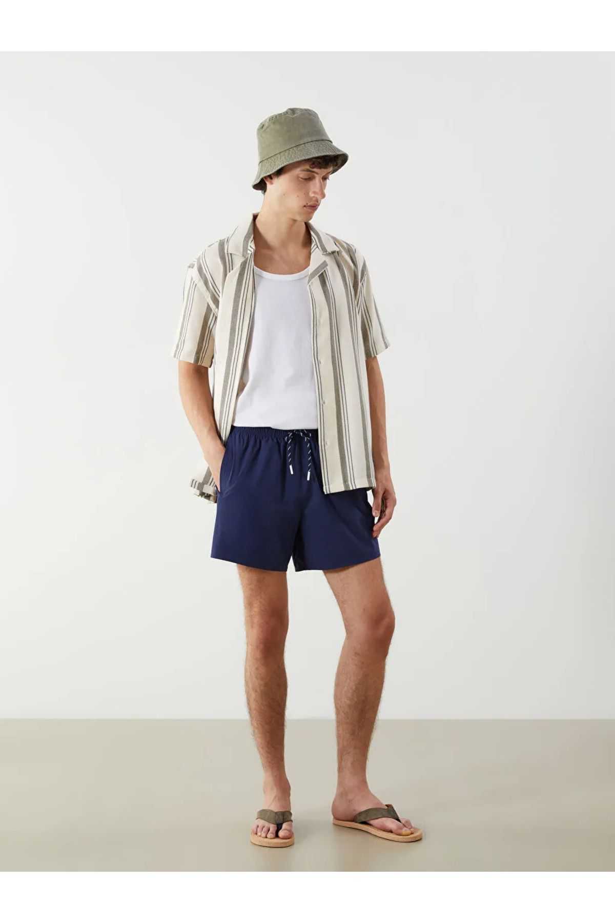 LC Waikiki XSIDE Lacivert Kısa Boy Basic Erkek Deniz Şortu