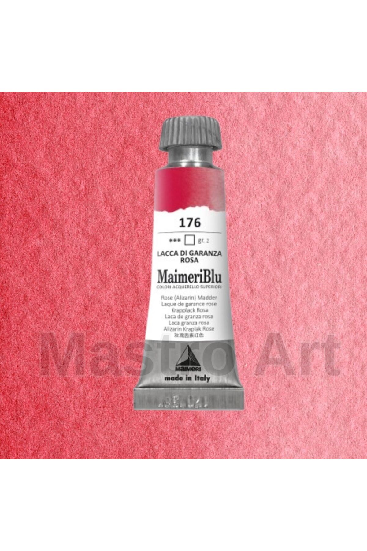 Maimeri Blu Tüp Sulu Boya 12 ml S2 176 Rose (Alizarin) Madder