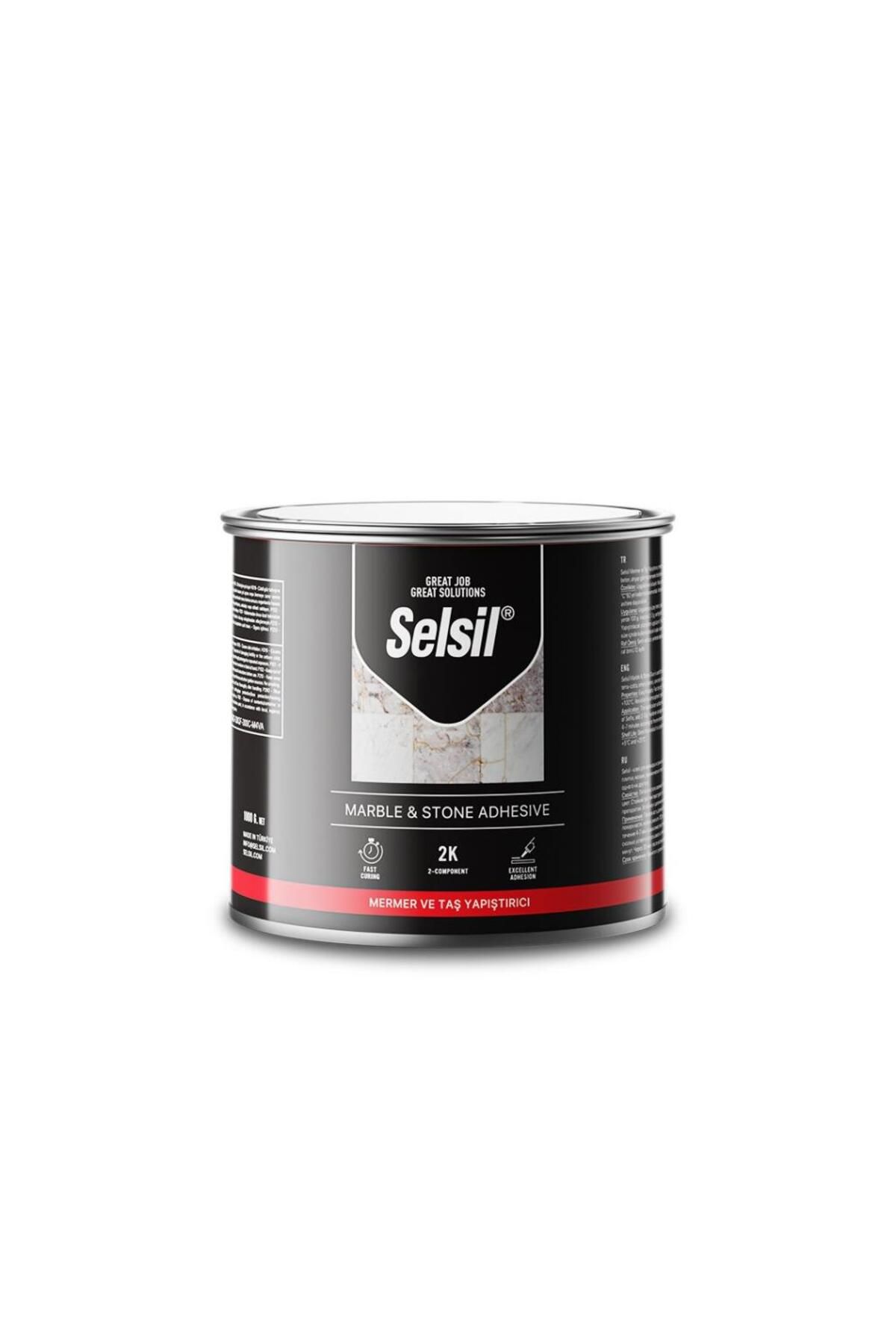Aydoganticaret44 SELSİL MERMER - TAŞ TENEKE SERAMİK YAPIŞTIRICI 250GR