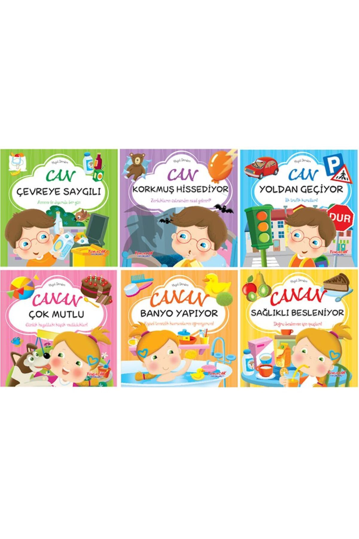 Yumurcak Yayınları Hayat Dersleri Dizisi (6 Kitap)