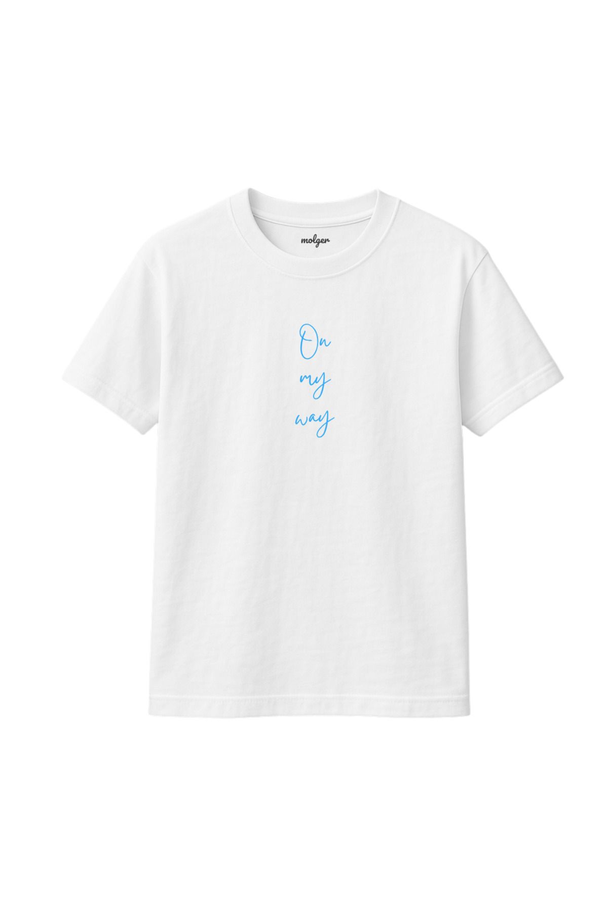 molger On My Way %100 Pamuk Regular Fit T-Shirt