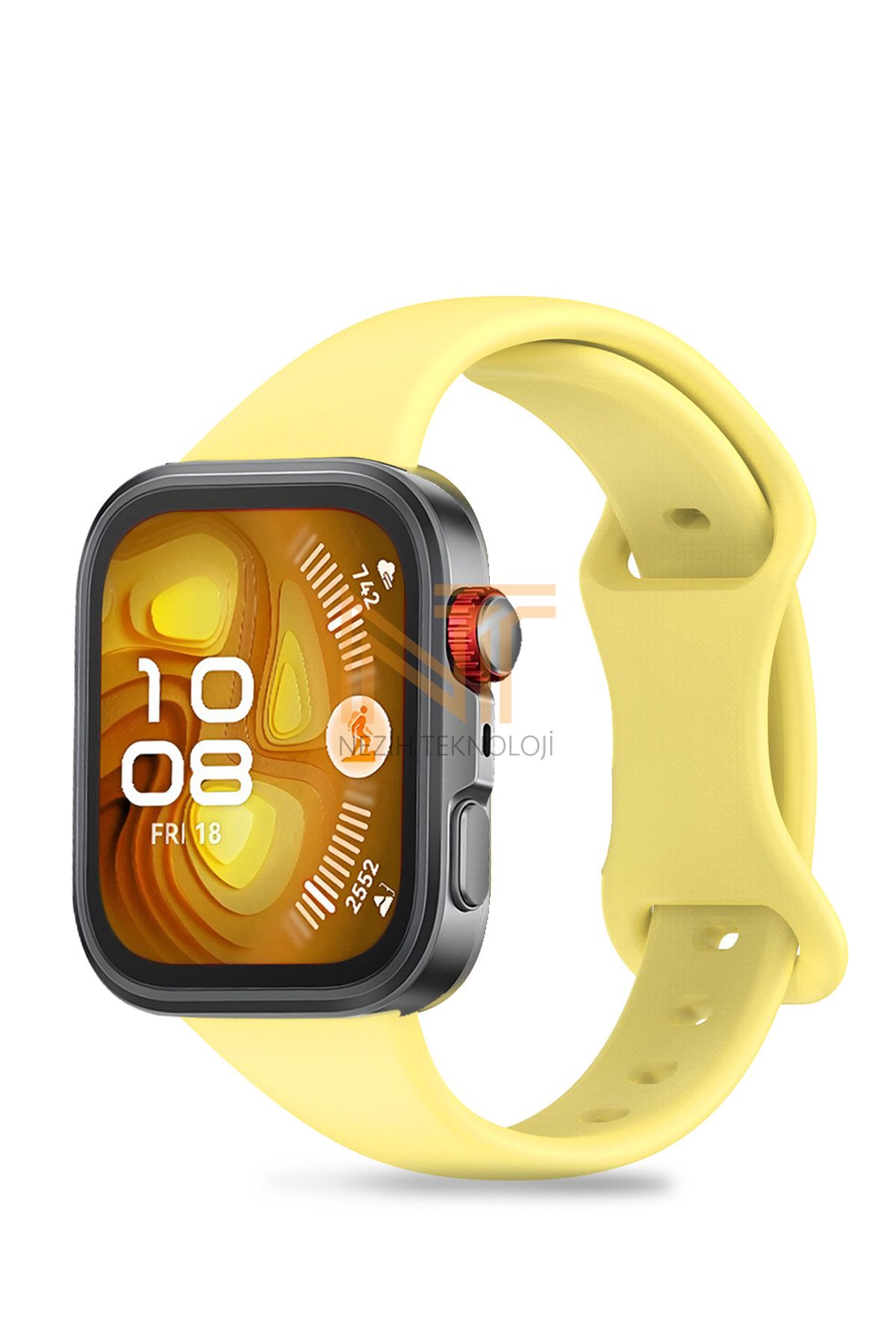 Nezih Case Huawei Fit 4 Pro / Fit 4 / Fit 3 Uyumlu Slim Yumuşak Silikon Kordon