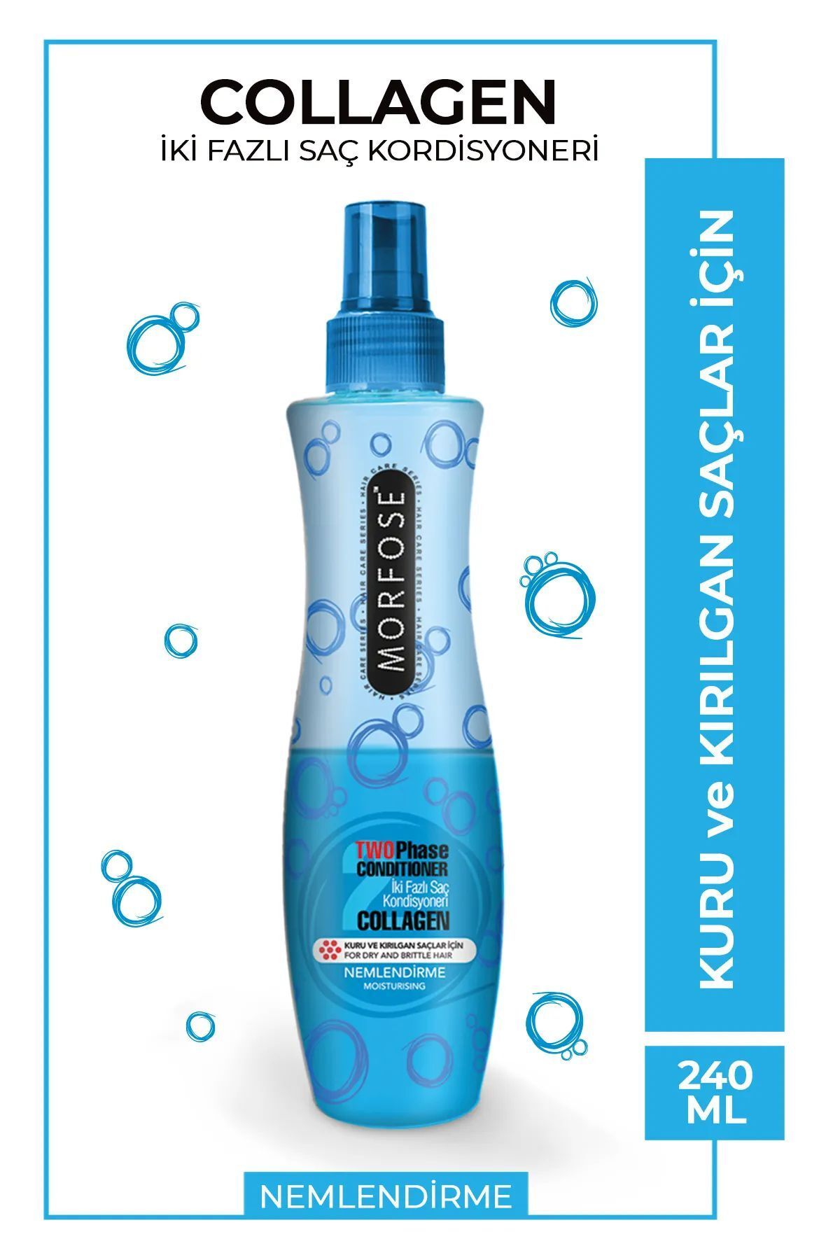 Alray Kolajen Çift Fazlı Kondisyoner Fön Suyu 240 ML - mrfs