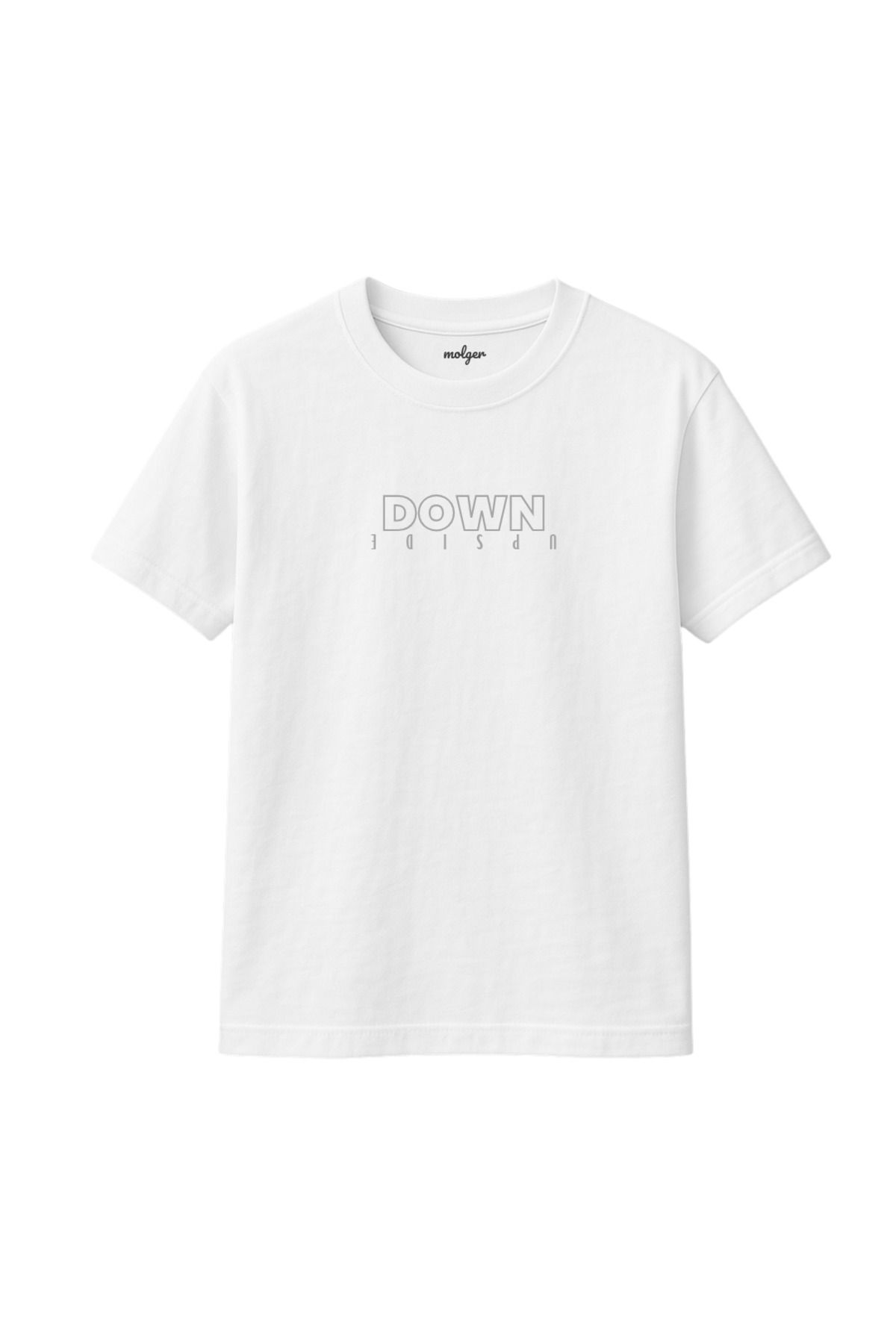 molger Upside Down %100 Pamuk Regular Fit T-Shirt