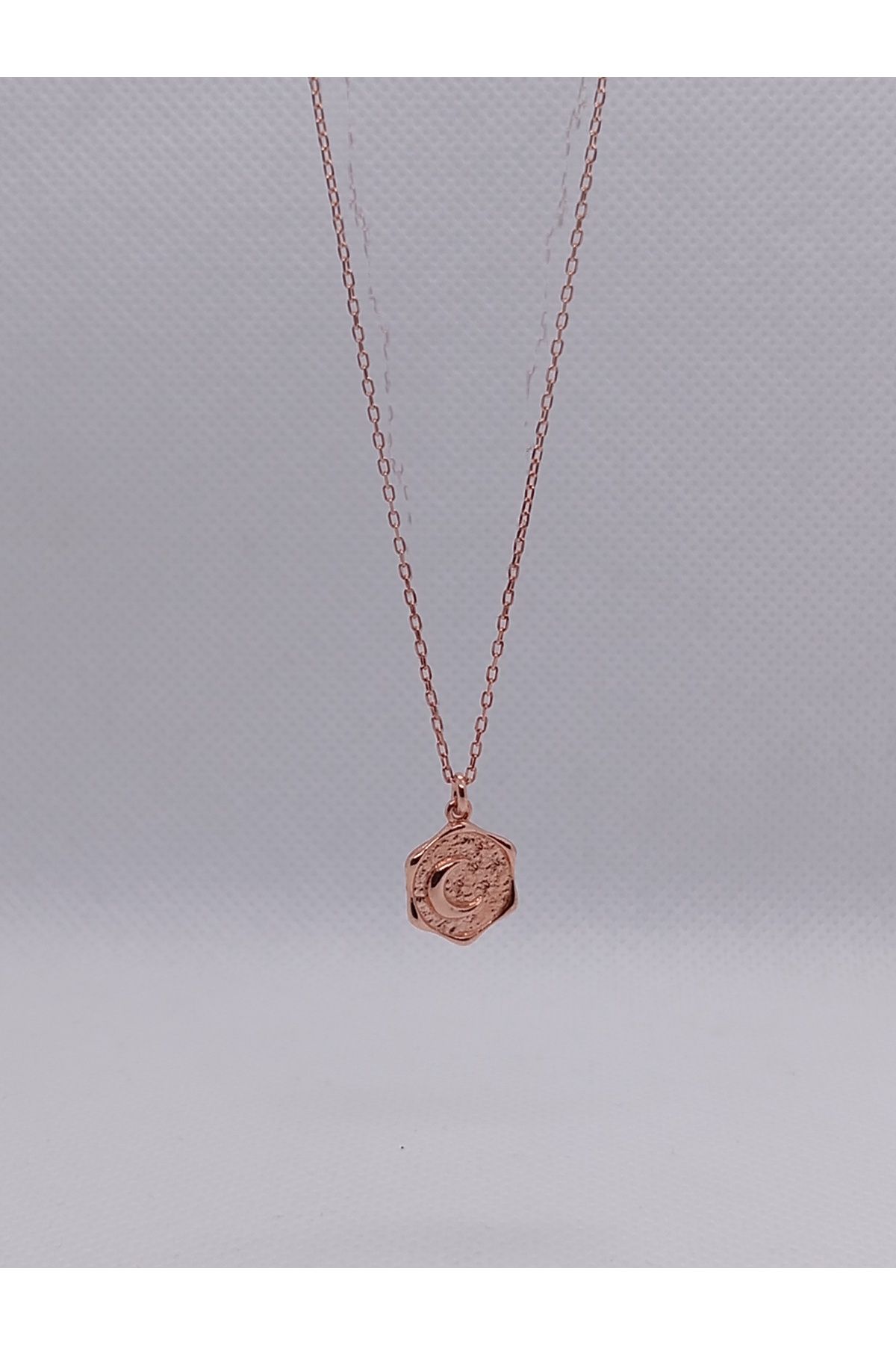 Kjewelry 925 Ayar Gümüş Ay Kolye