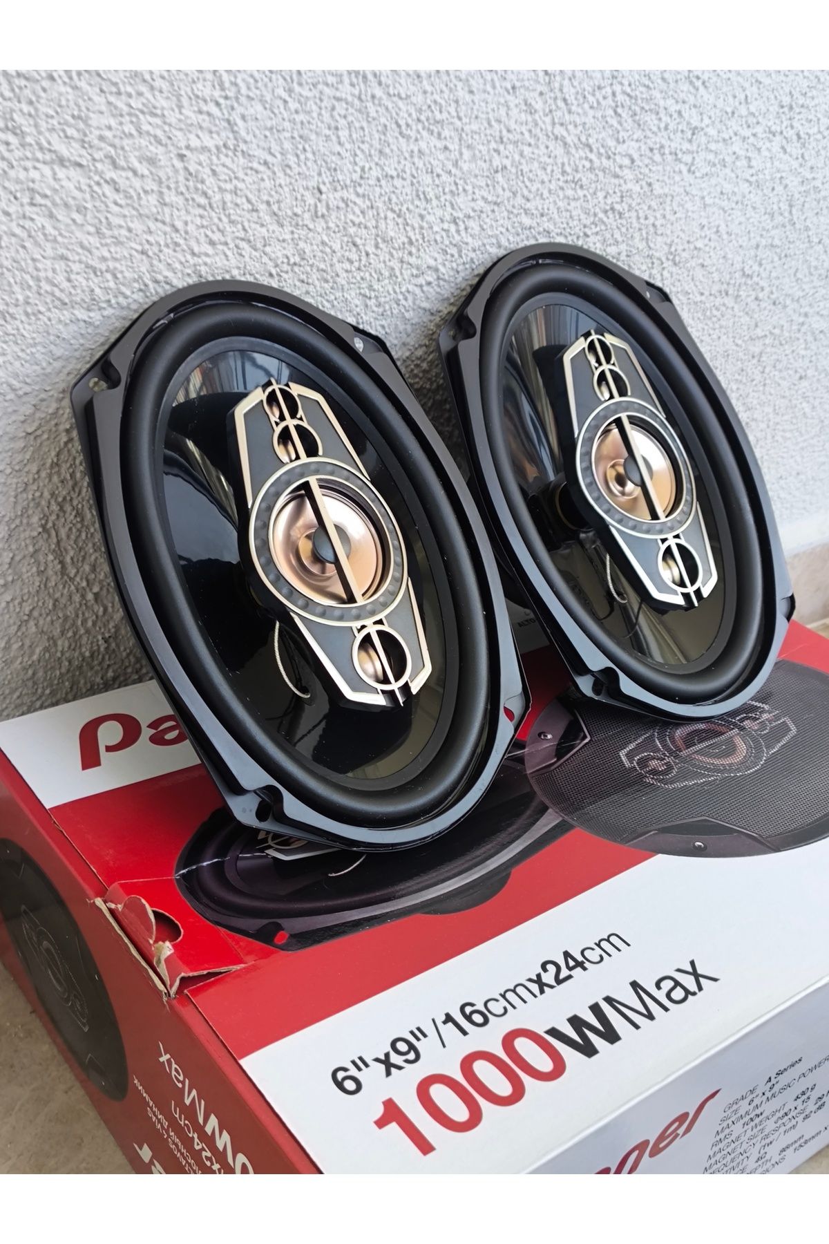 patili tasarım Oval Hoparlör Takım 1000W