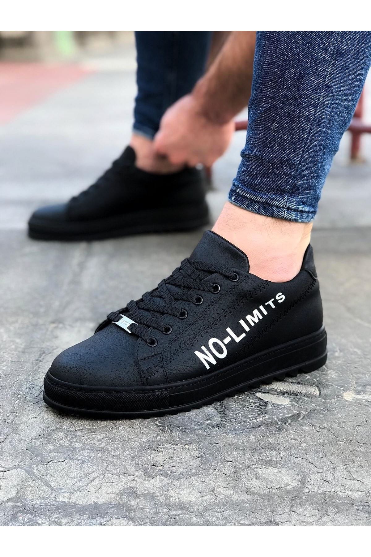 Fashi10 WG027 Kömür No Limit Erkek Casual Ayakkabı