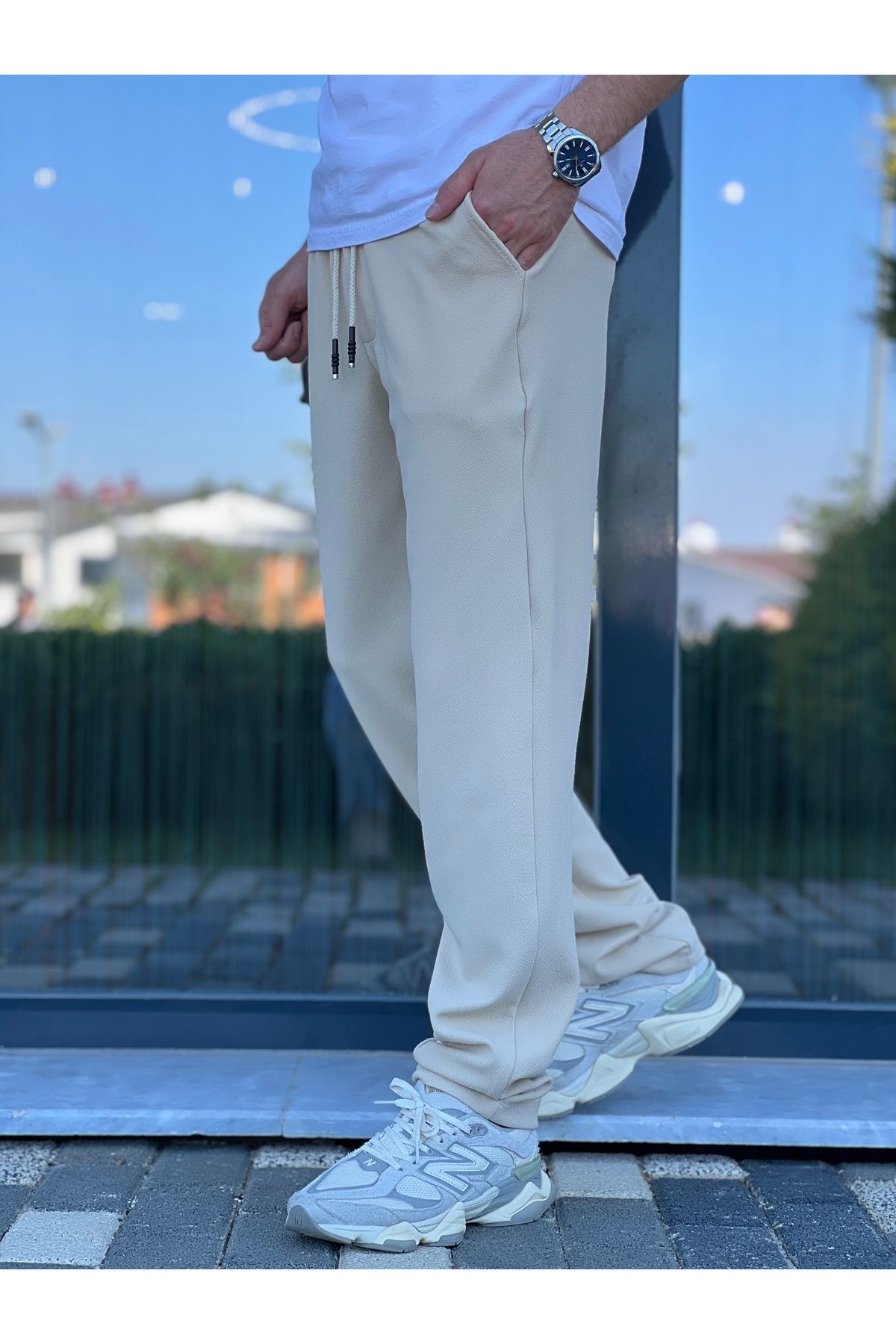 ElitWear Yeni Sezon Beli Lastikli Jogger Mevsimlik Pantolon