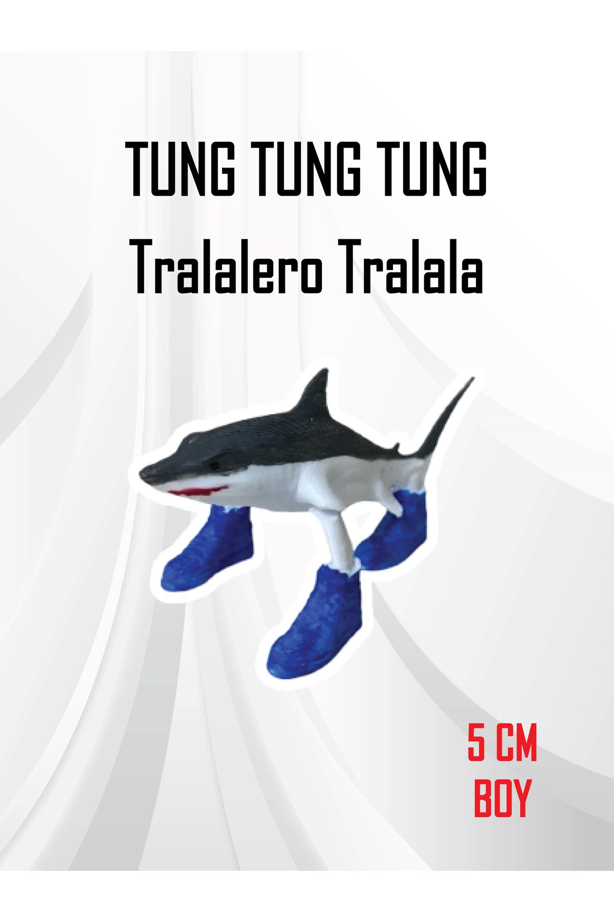 GiginGo Tung Tung Tung Sahur Tralalero Tralala - Brainrot Figür