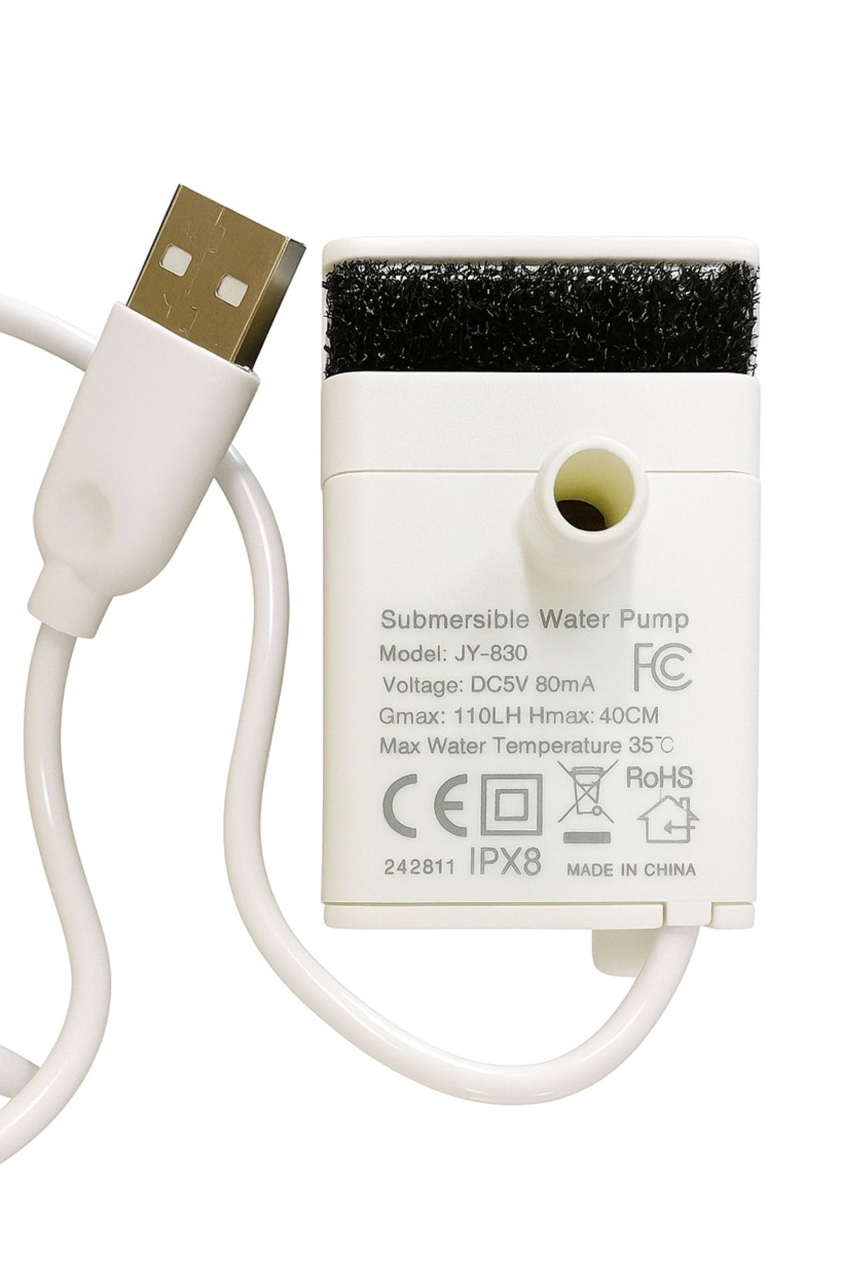 Haustier Anti-Burnt Özellikli, Ledli, USB , Evcil Hayvan Su Sebili Yedek Pompa