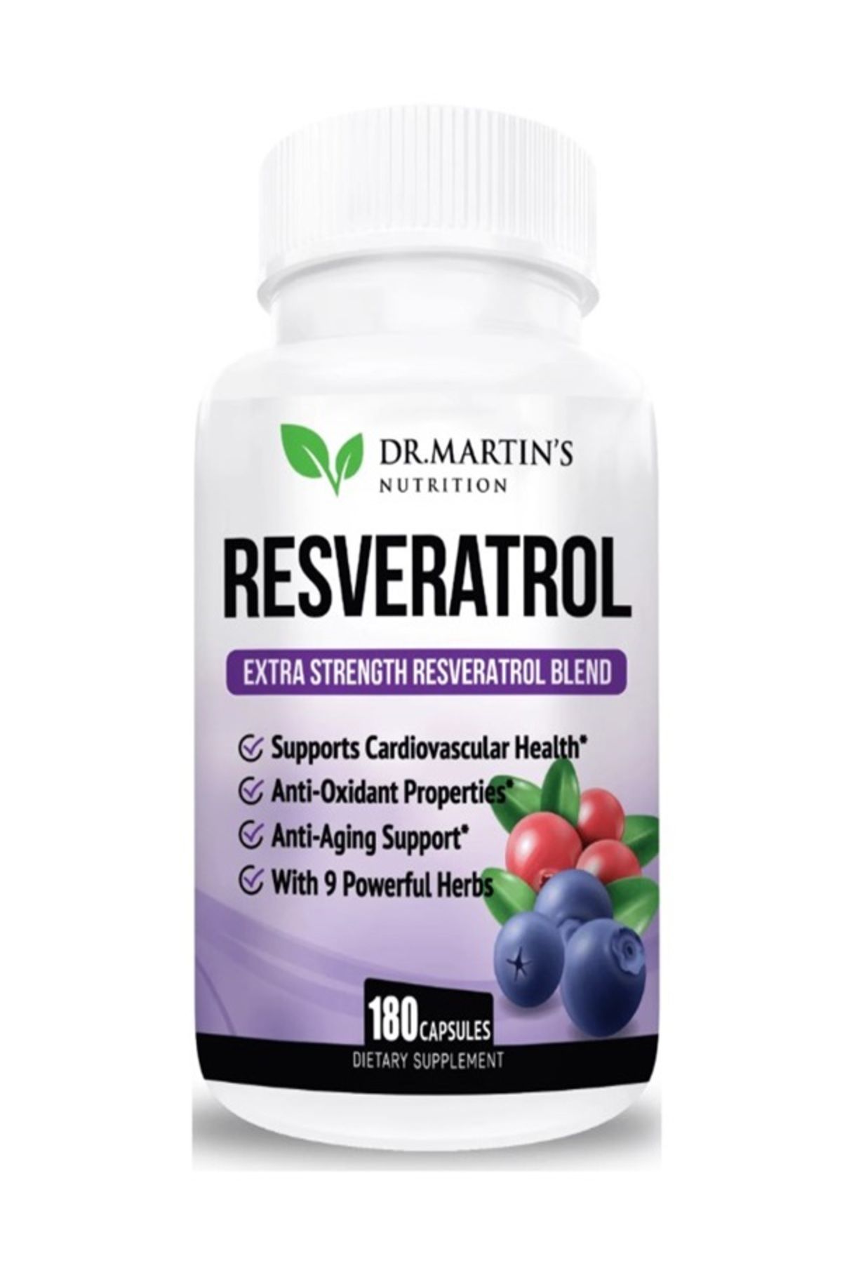 Dr MARTİN DR. MARTİN'S RESVERATROL 180 KAPSÜL
