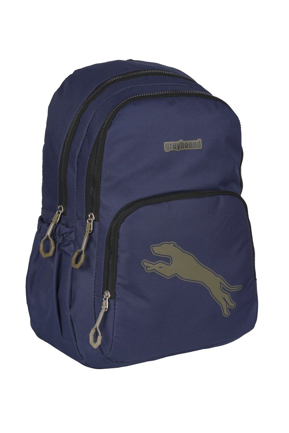 RKY SERENITY Greyhound Suya Dayanıklı İçi Astarlı Kumaş Çok Bölmeli Geniş İç Hacimli Sırt Çantası