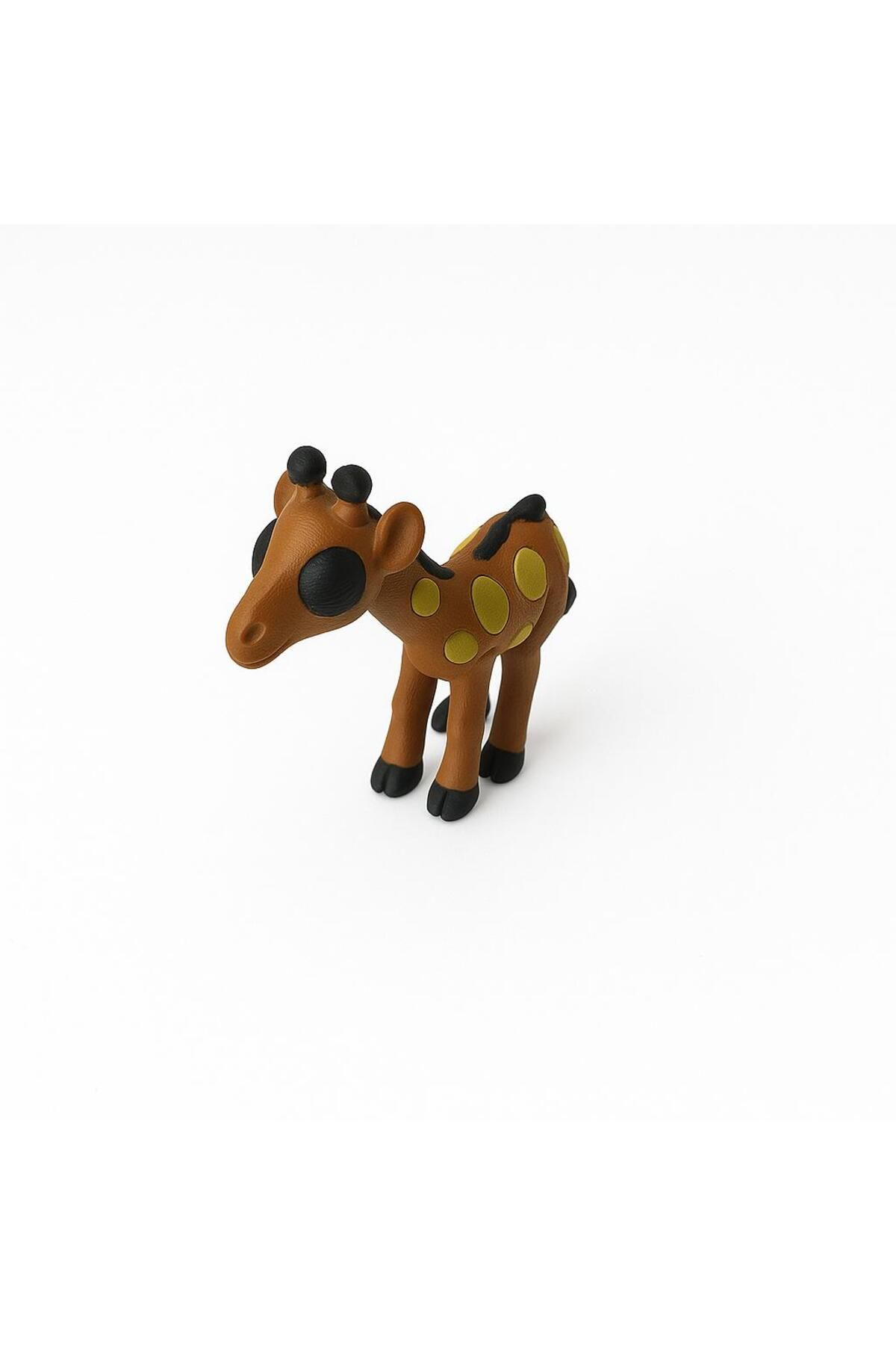 Toys Mini Zürafa Eklemli Figür Oyuncak 4cm
