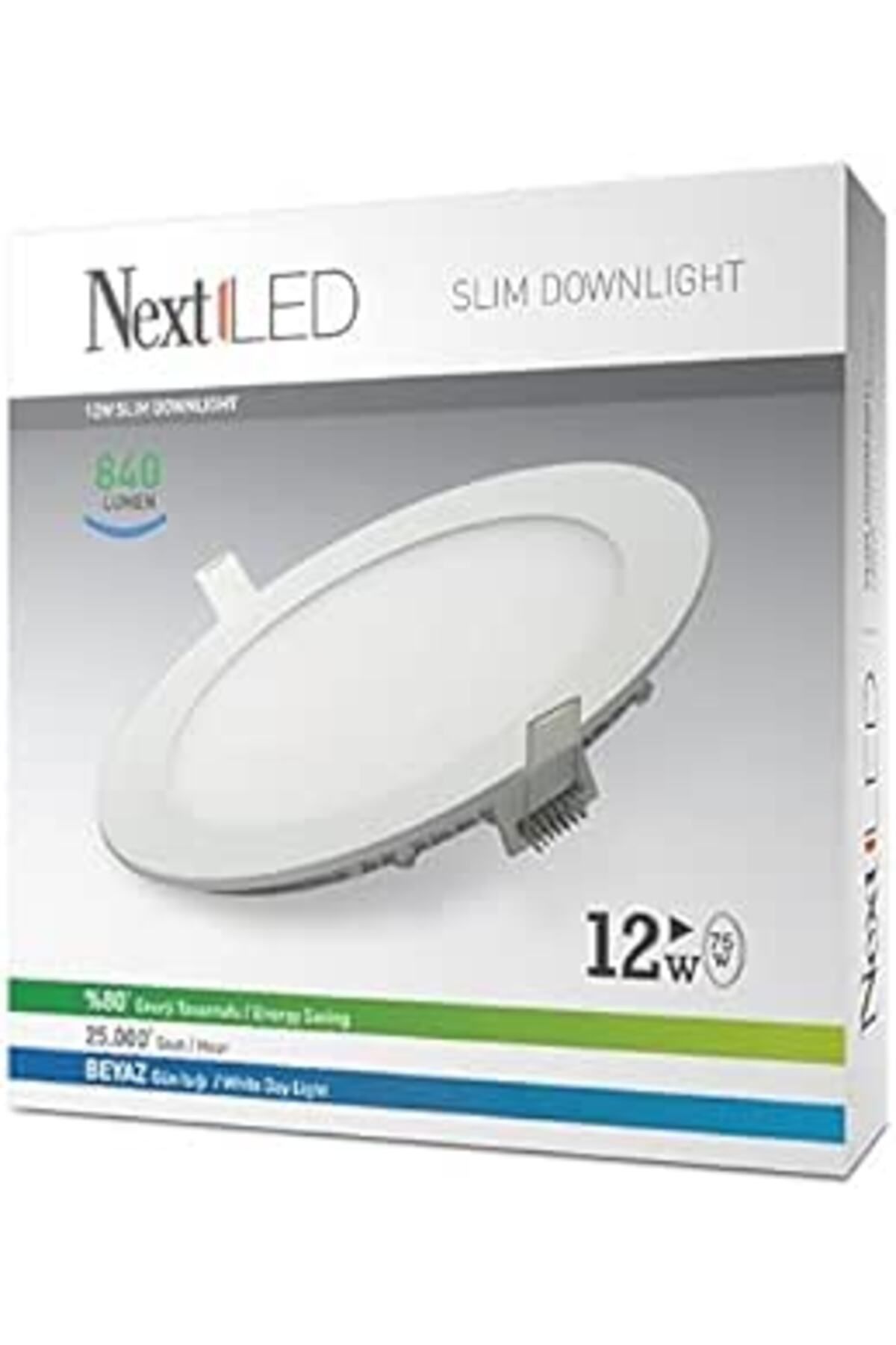 Nextled 12W-Sly Beyaz Led Slim Ampul