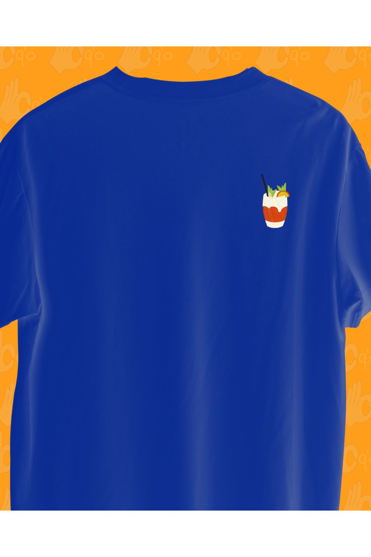 oq'o Bloody Mary - Nakışlı Basic T-shirt