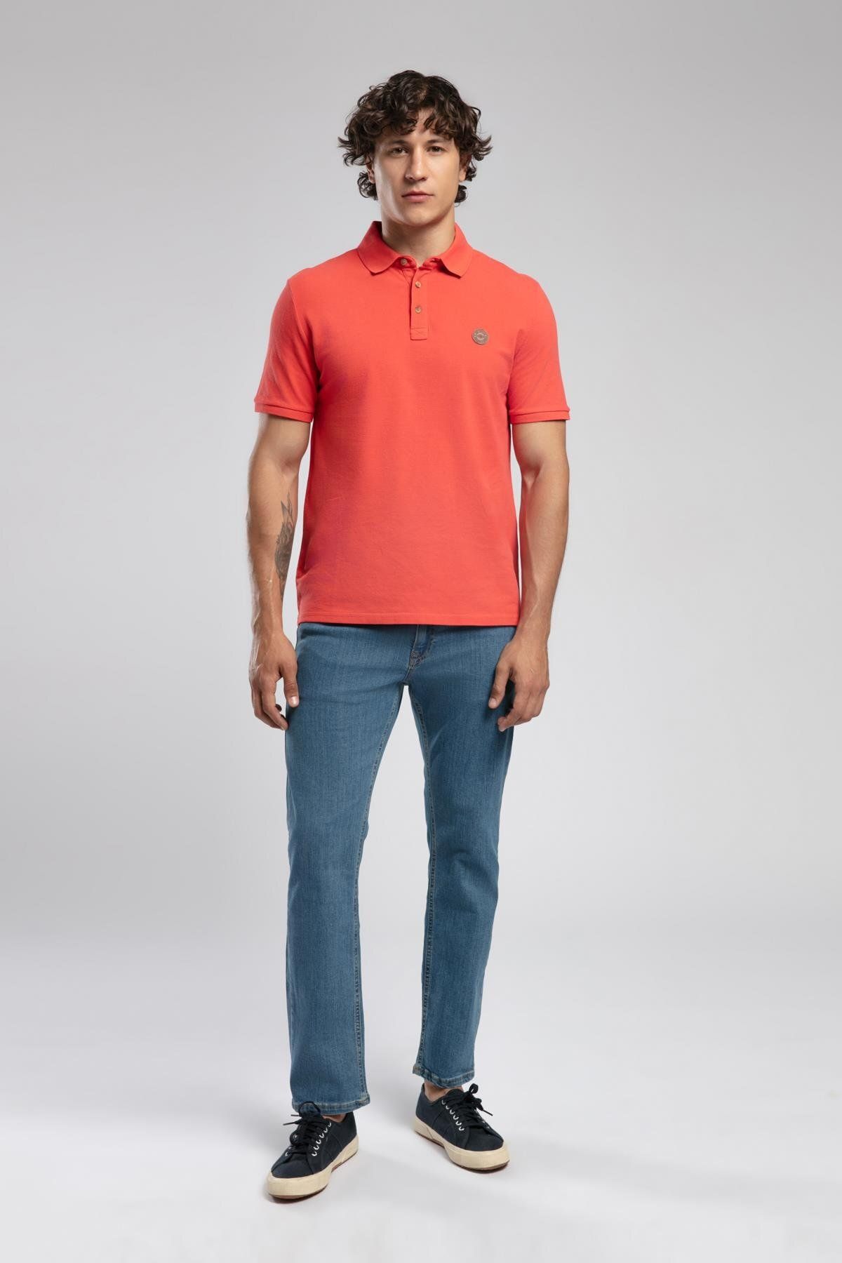 Lee Cooper Ricky Yüksek Bel Düz Kesim Düz Paça Asmin Db Mid Erkek Jean Pantolon