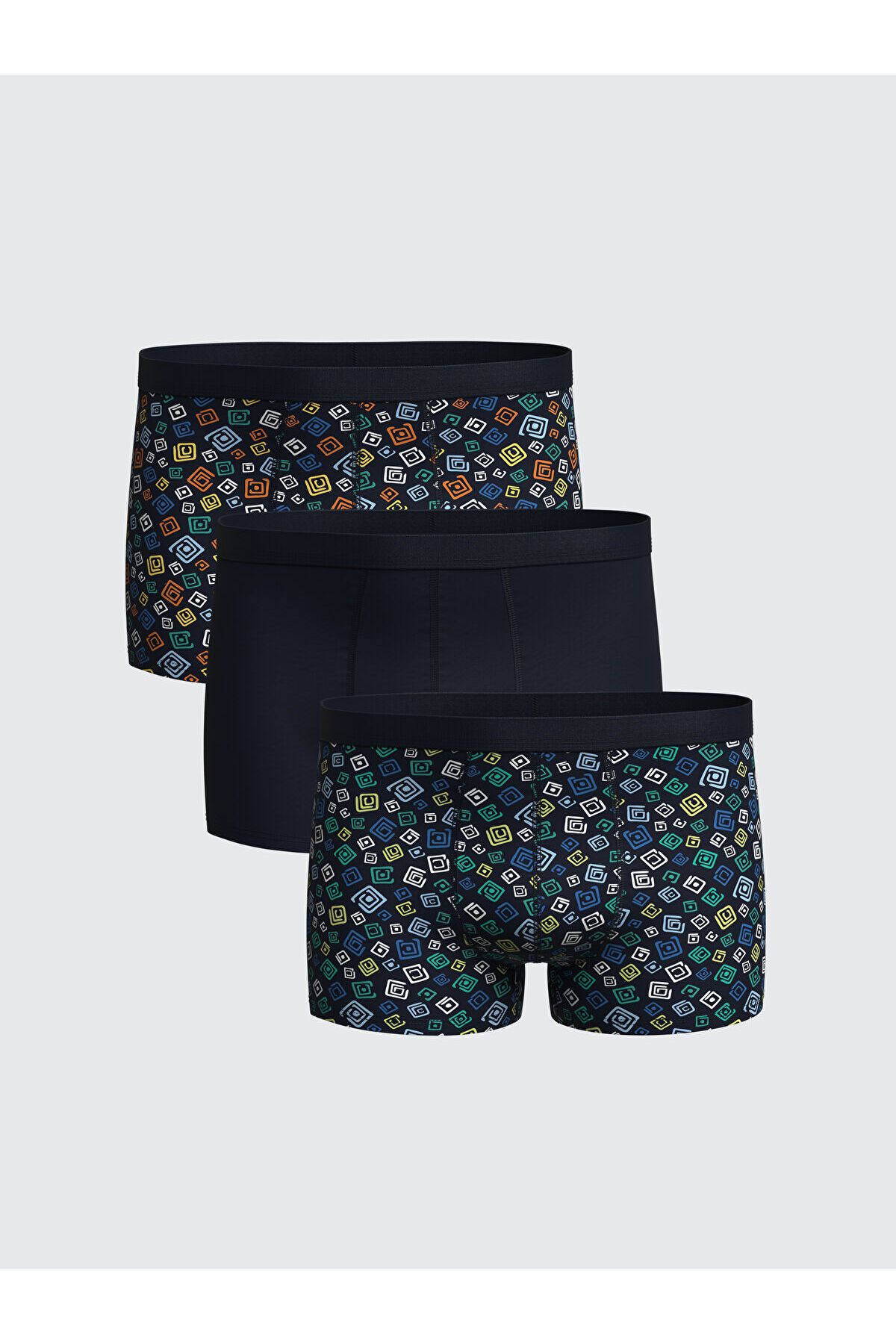 LC Waikiki Standart Kalıp Pamuklu Esnek Erkek Boxer 3'lü