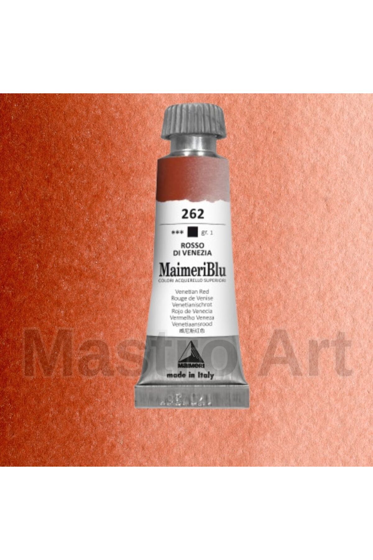 Maimeri Blu Pro Tüp Sulu Boya 12 ml S1 262 Venetian Red