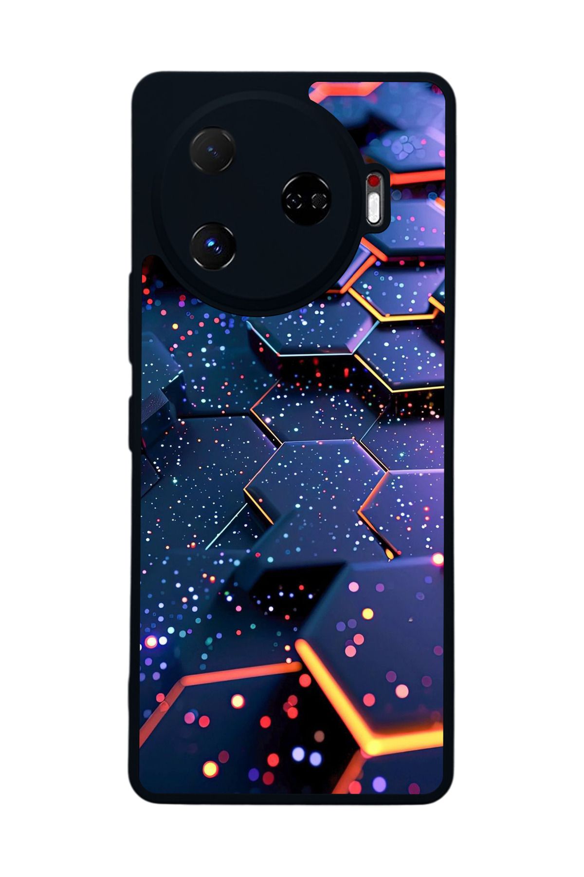 TECNO Camon 30 Pro Mat Siyah uyumlu Kılıf – Yumuşak Silikon, Koruyucu, Şok Emici Kapak