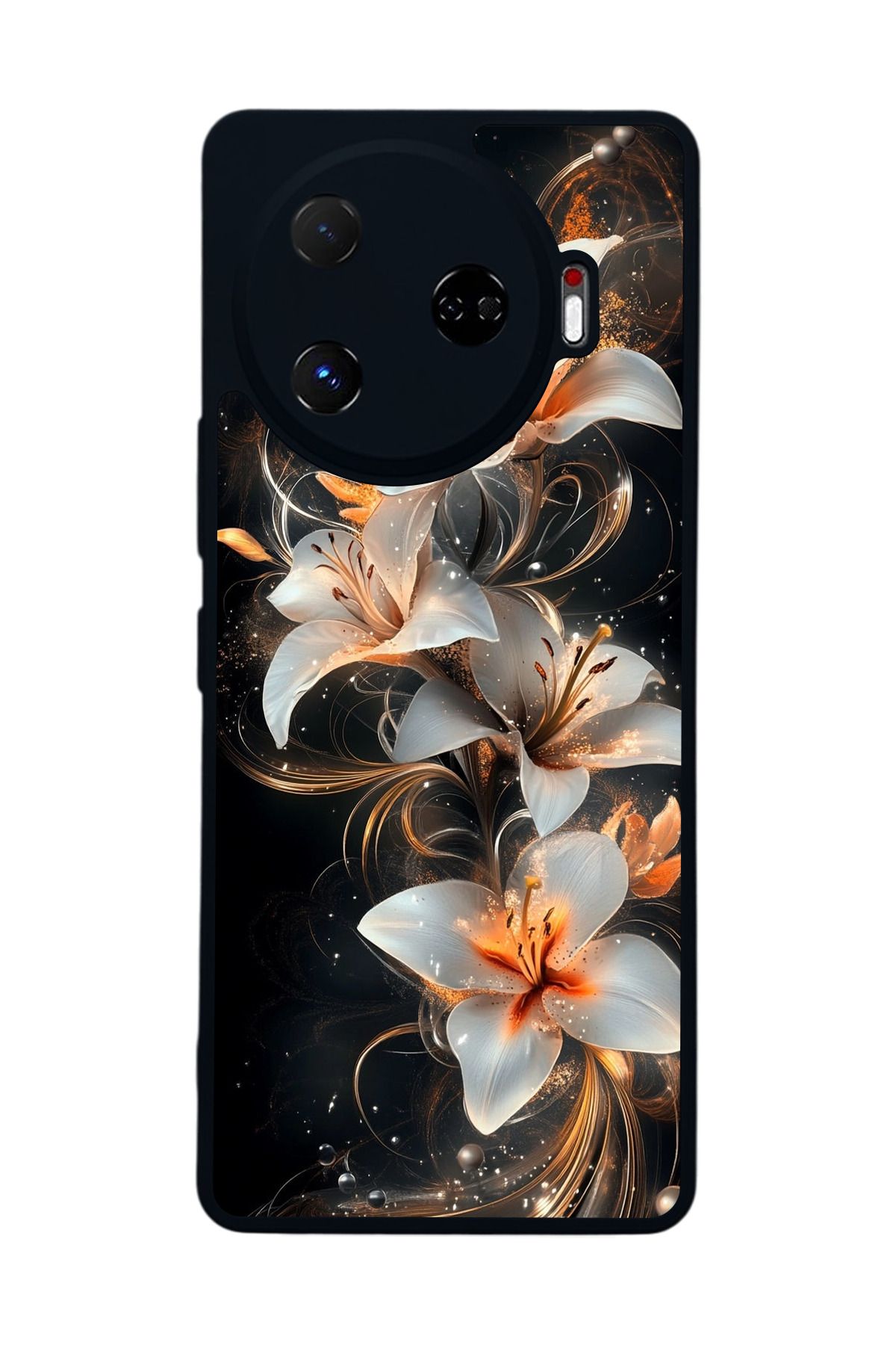TECNO Camon 30 Pro Mat Siyah uyumlu Kılıf – Yumuşak Silikon, Koruyucu, Şok Emici Kapak