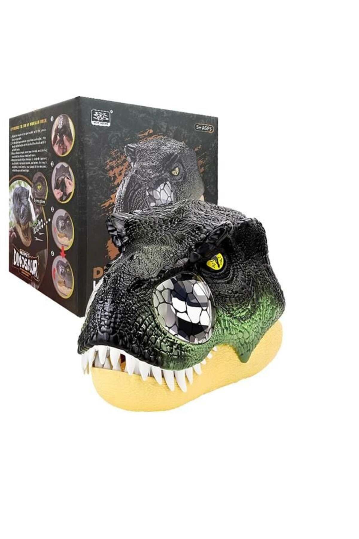 swilex T-REX MASKESİ IŞIKLI VE SESLİ -MGA