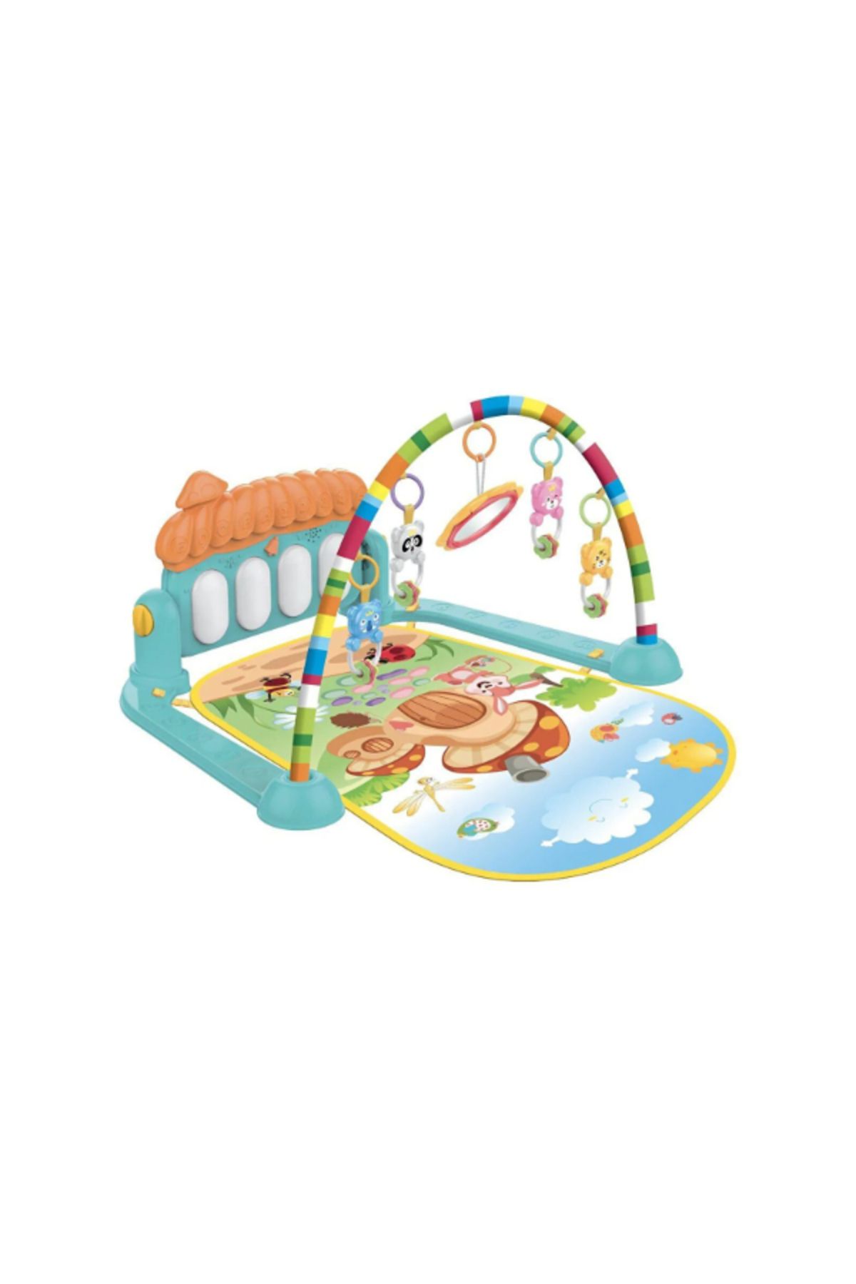 Shopyzone Piyanolu Mantar Oyun Halısı