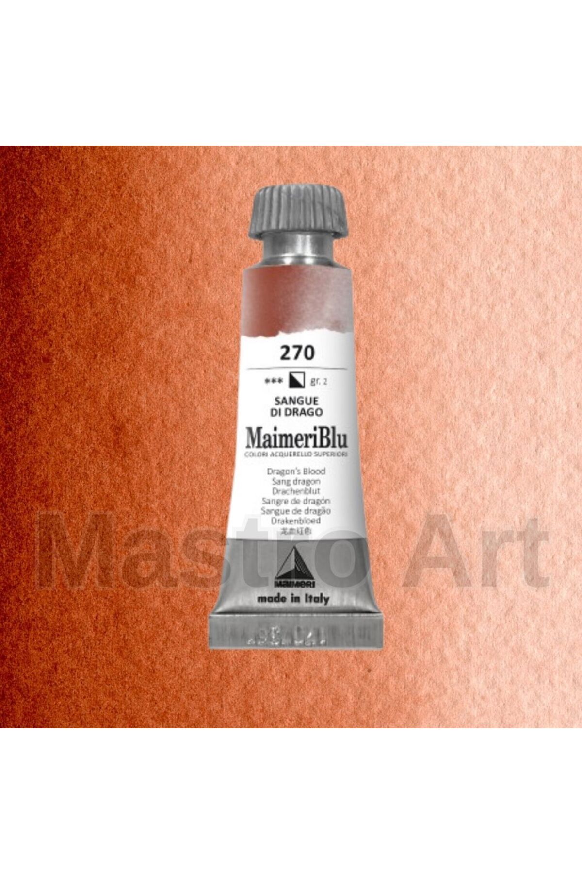 Maimeri Blu Pro Tüp Sulu Boya 12 ml S2 270 Dragons Blood