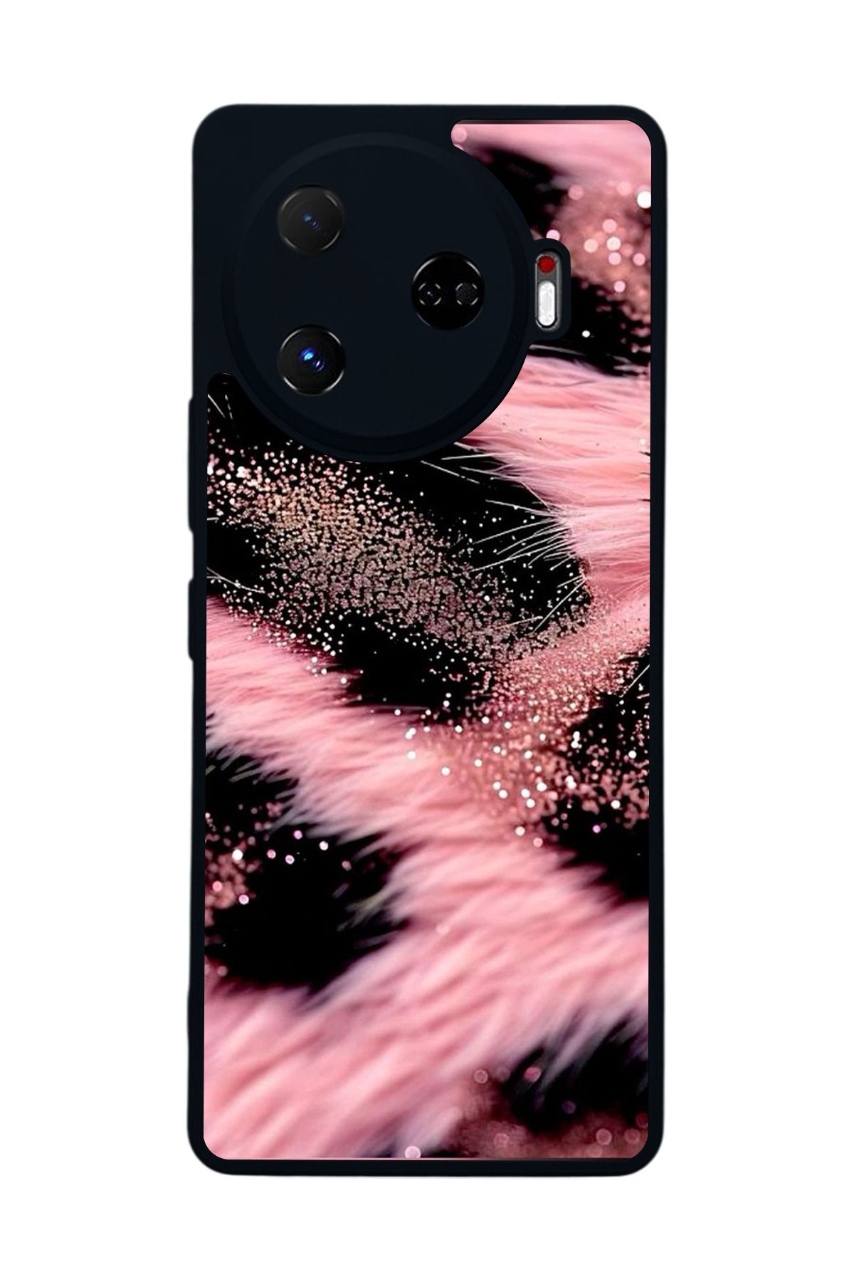 TECNO Camon 30 Pro Mat Siyah uyumlu Kılıf – Yumuşak Silikon, Koruyucu, Şok Emici Kapak