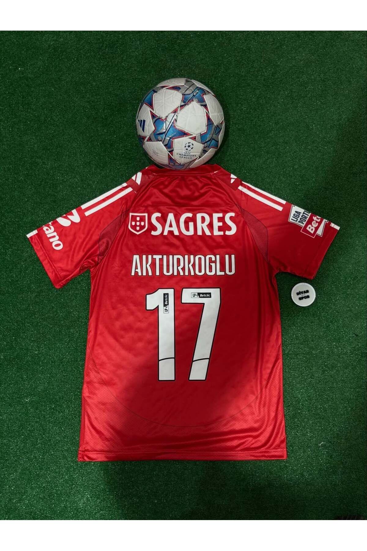 Lion Spor Benfica 2024-25 Yeni Sezon K'erem A'ktürkoğlu İç Saha Forması45518599183