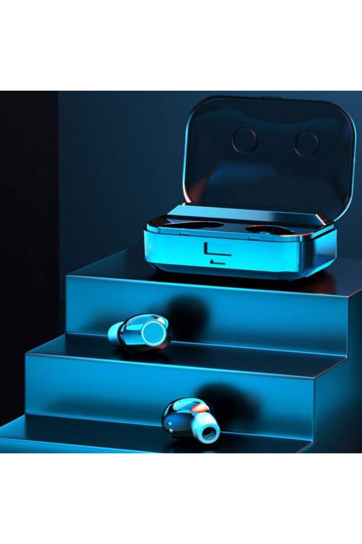 SIKS-Căști audio ®, fără fir, intraauriculare, baterie de 2000 mAh, Bluetooth 5.1, control tactil 4