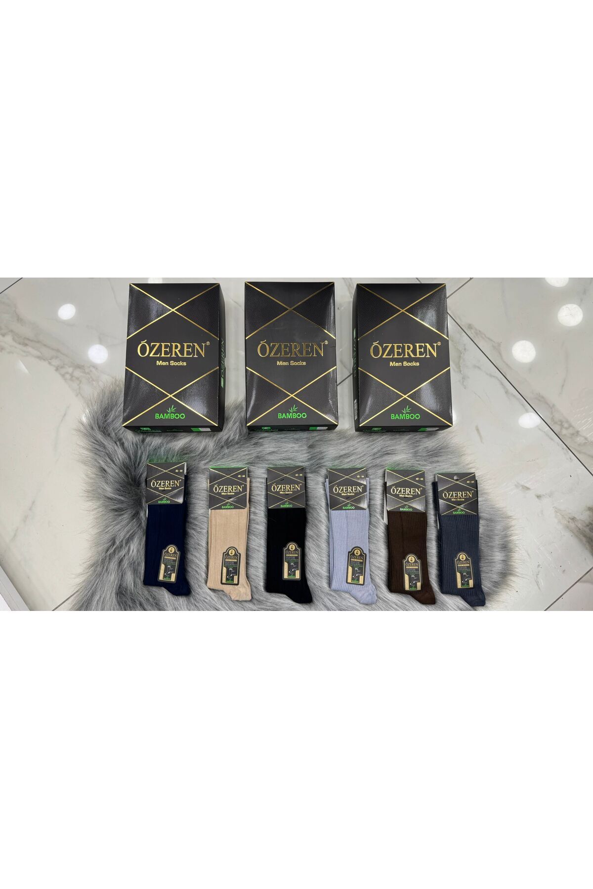Fily İç Giyim ÖZEREN Lüx Bambu Erkek Çorap 12 ADET