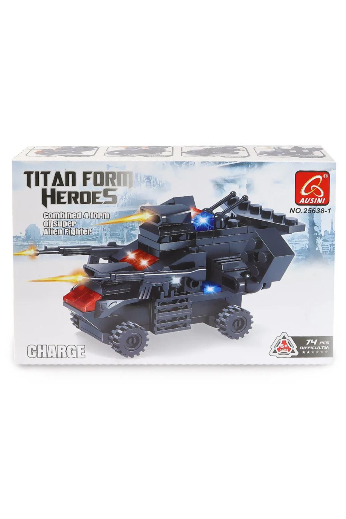 swilex Asuini Titan Form Heroes-1 Charge 74 Parça