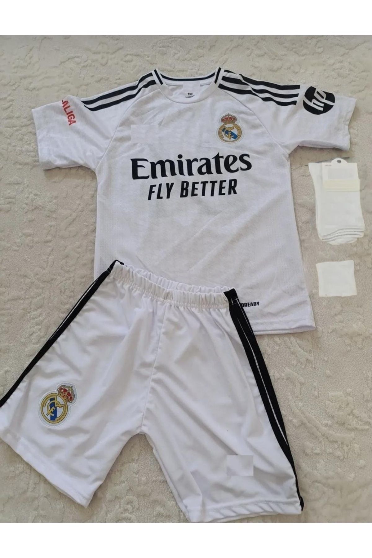 cs spor Real Madriid- Ard.â Gülêrr 2024 /2025 Yeni Sezon Çocuk Futbol Forması 4 ParçA