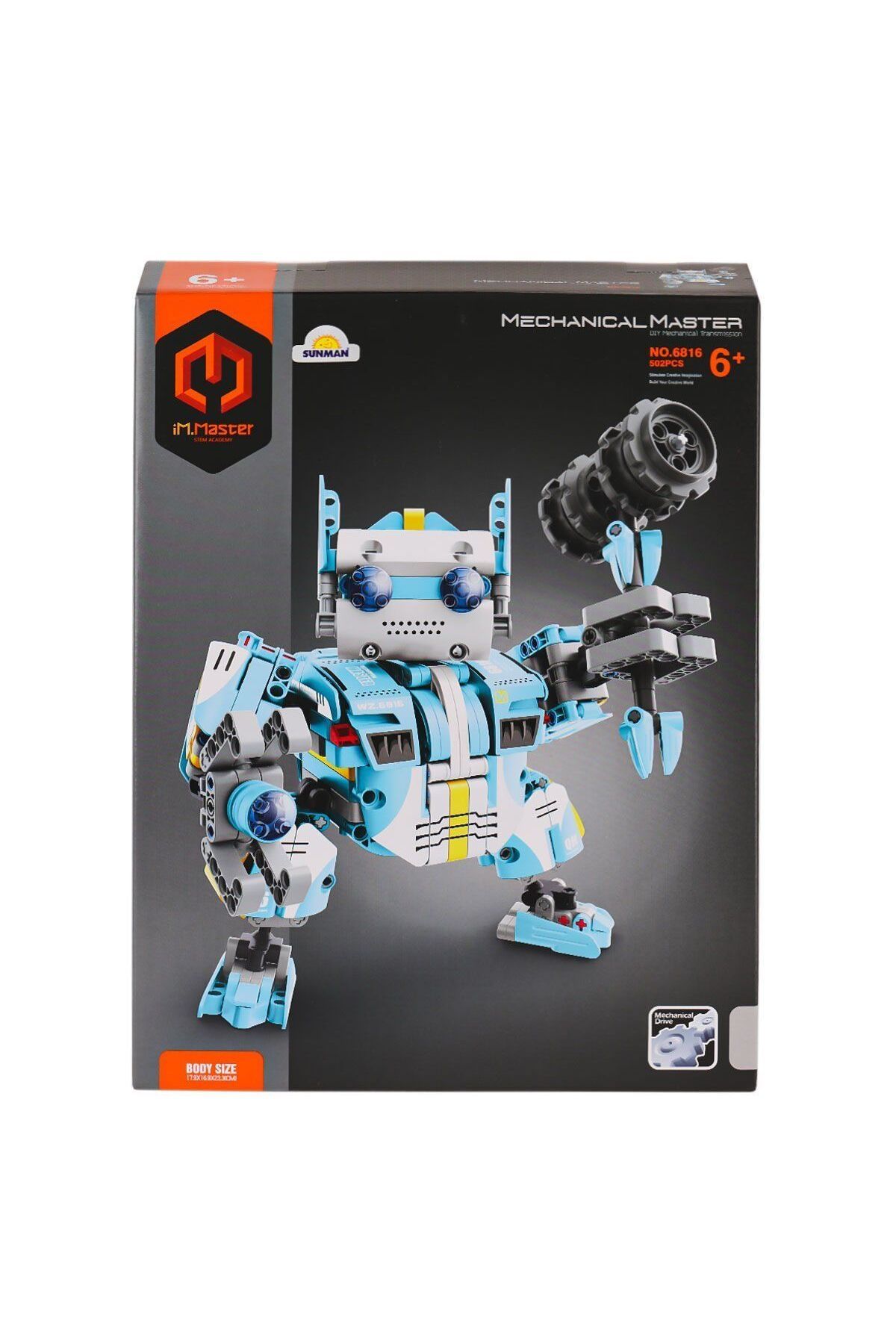 swilex 6816 IMM Çekiçli Savaşçı Blok Seti 502 Parça