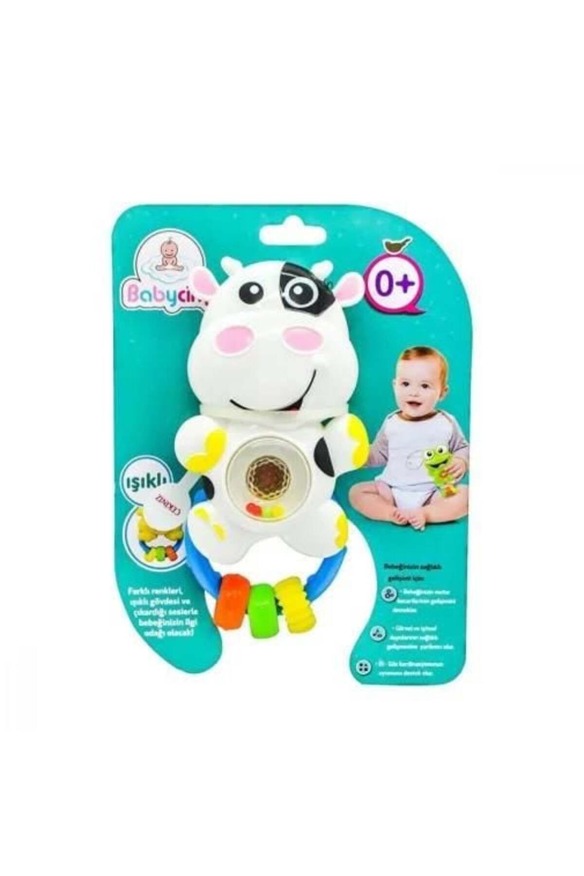 swilex URT041-005 BABYCİM NEŞELİ SES IŞIK İNEK ÇINGIRAK