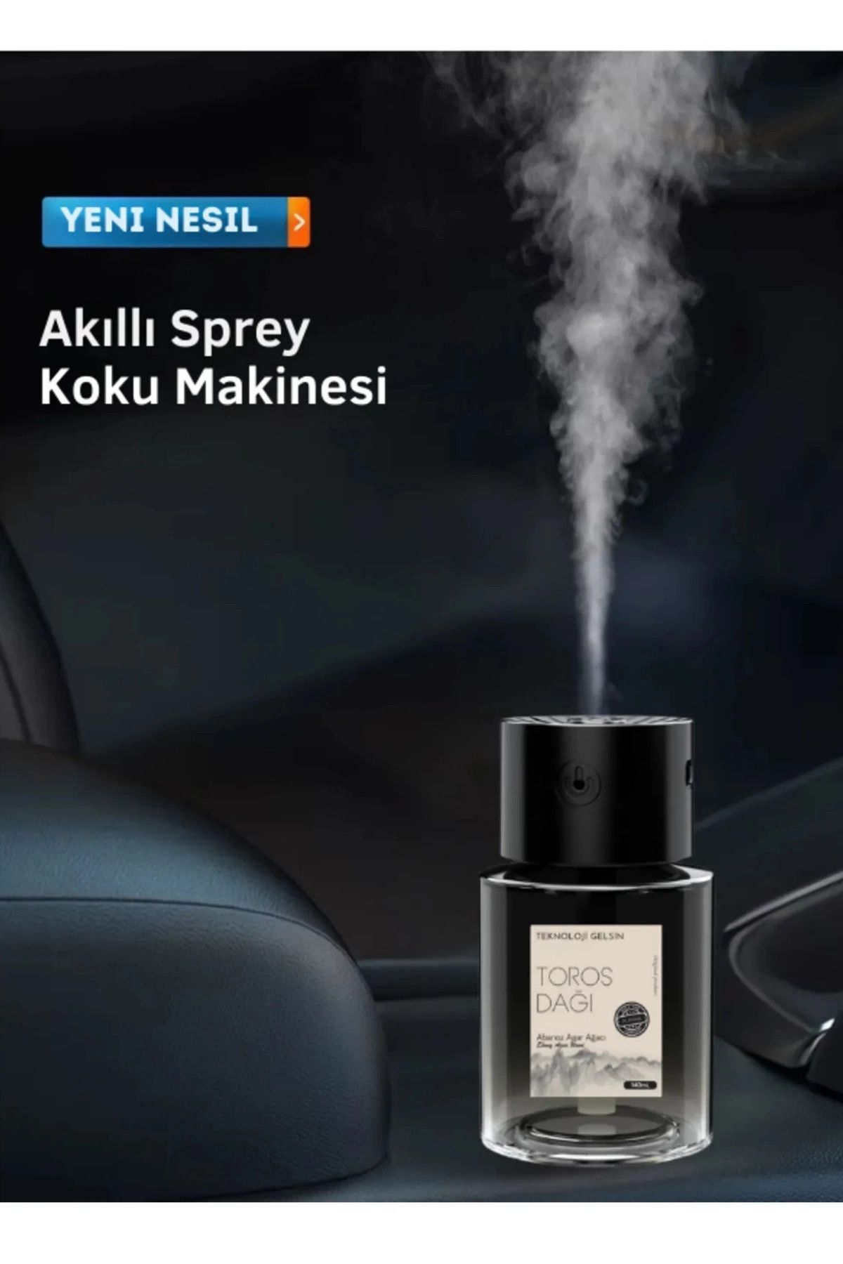 Myvora Auhma AF-02 140ml Lazer Yıldız Tavan Efektli Araç İçi Hava Nemlendirici