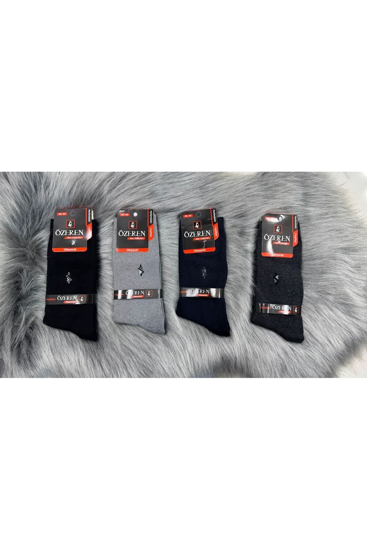 Fily İç Giyim ÖZEREN Lüx 4 Mevsim Pamuklu Çorap EKONOMİK PAKET (12 ADET)