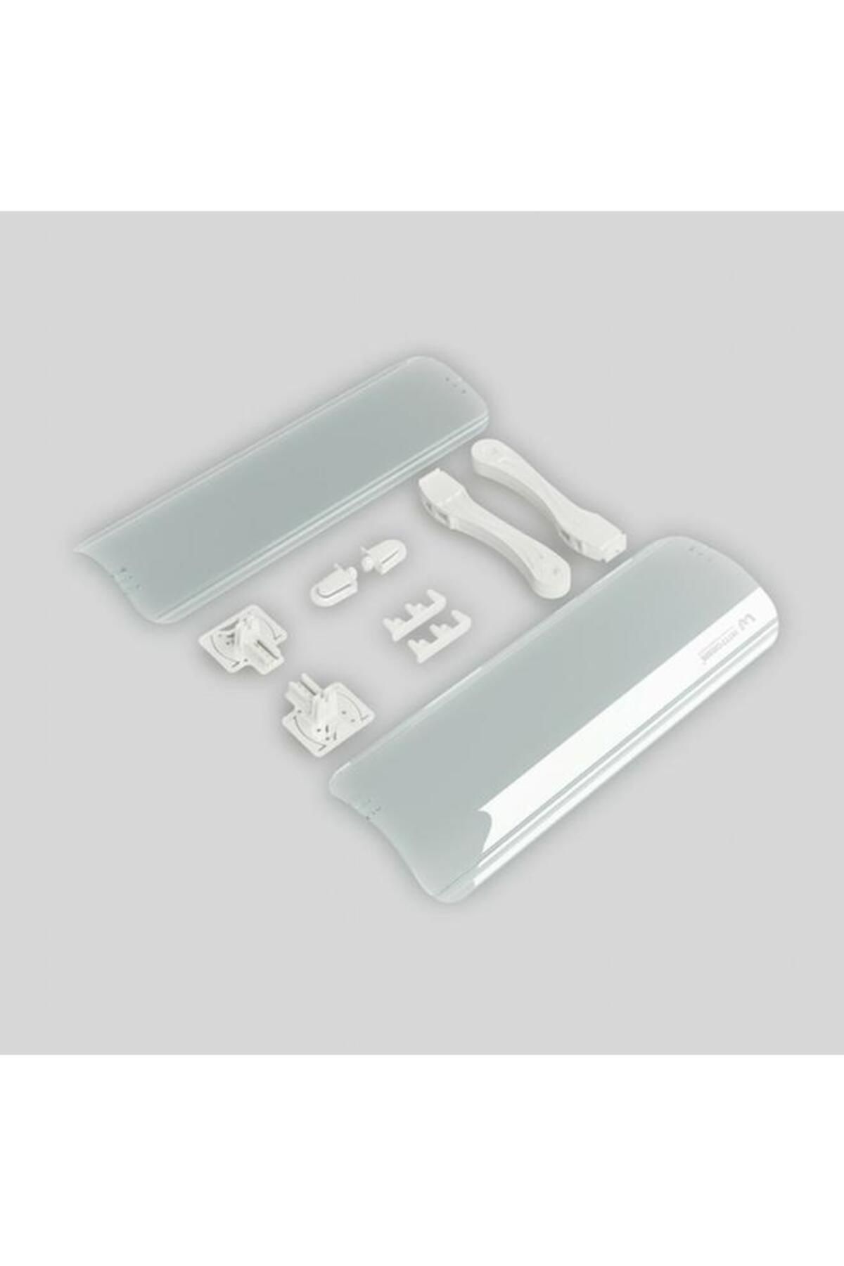 Generic-Witforms Premium Plus Multiple Installation Curvy Wide Split AC Air Flow Deflector Clear 4967 7