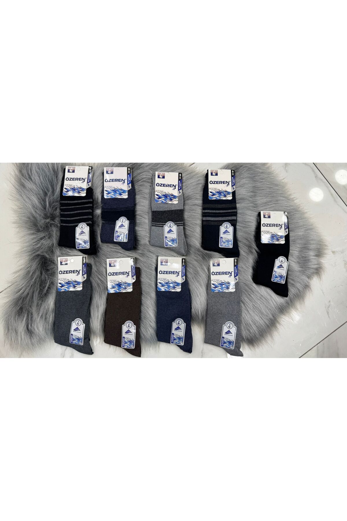 Fily İç Giyim ÖZEREN Lüx Likra Çorap EKONOMİK PAKET (12 ADET)