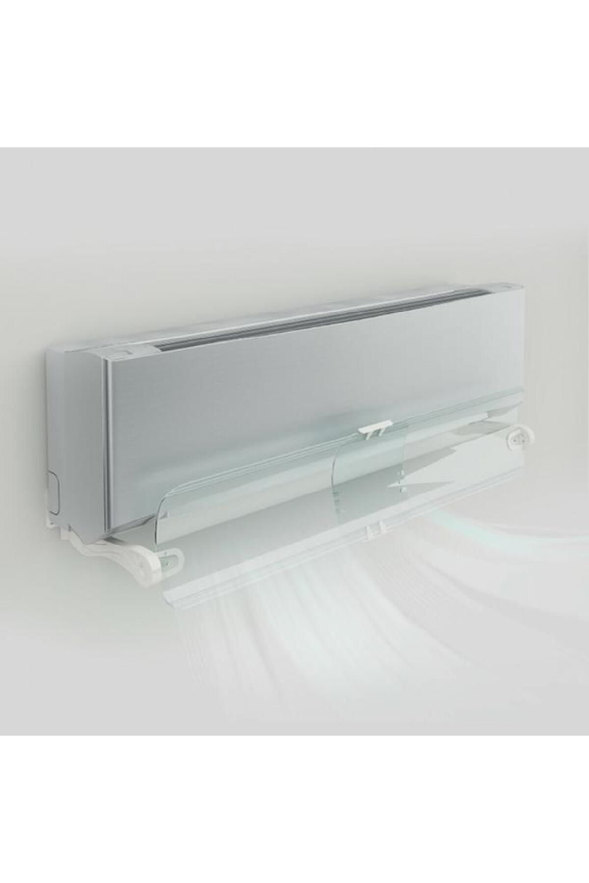 Generic-Witforms Premium Plus Multiple Installation Curvy Wide Split AC Air Flow Deflector Clear 4967 5