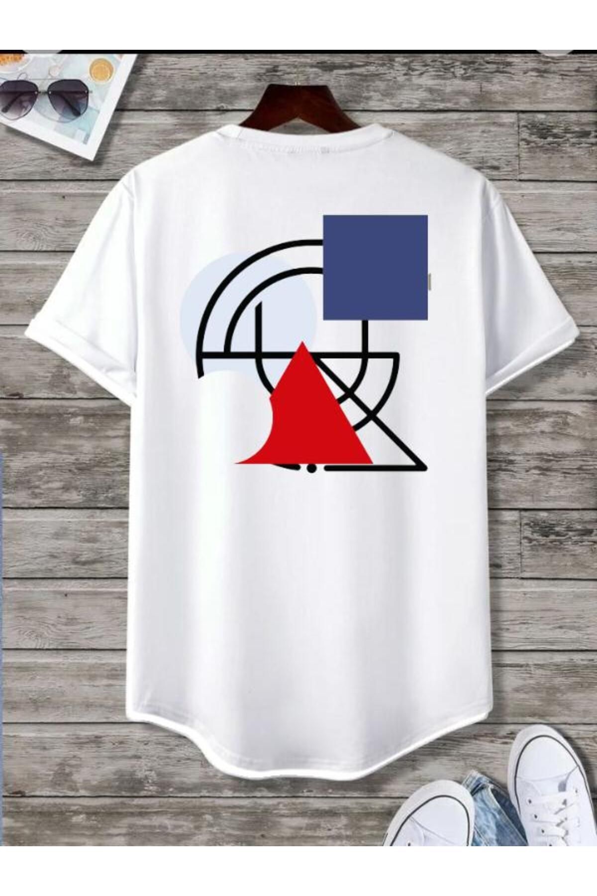 cesgu Oversize T-shirt Beyaz 50