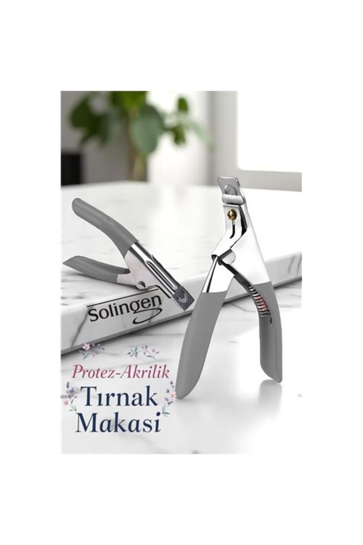 ModaCar Akrilik Tırnak Makası - 3 Model Kesebilen Protez Tırnak Kesici Solingen Professional